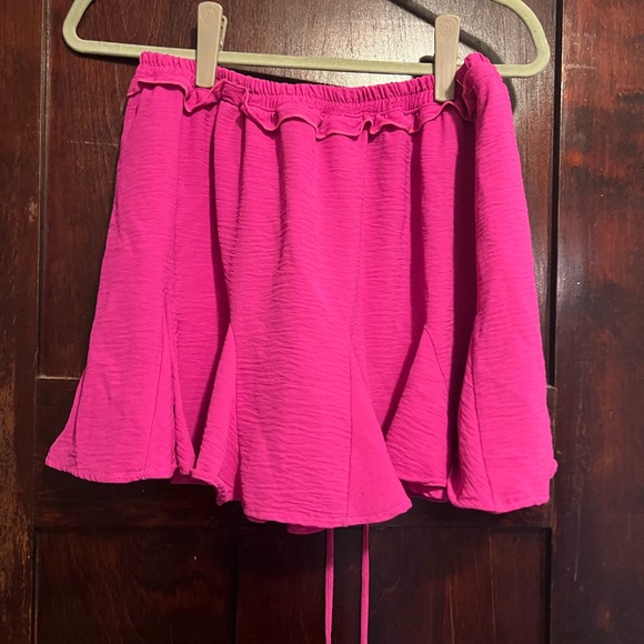 Nellie Mae Hot Pink Swing Skort size XL - Picture 2 of 3